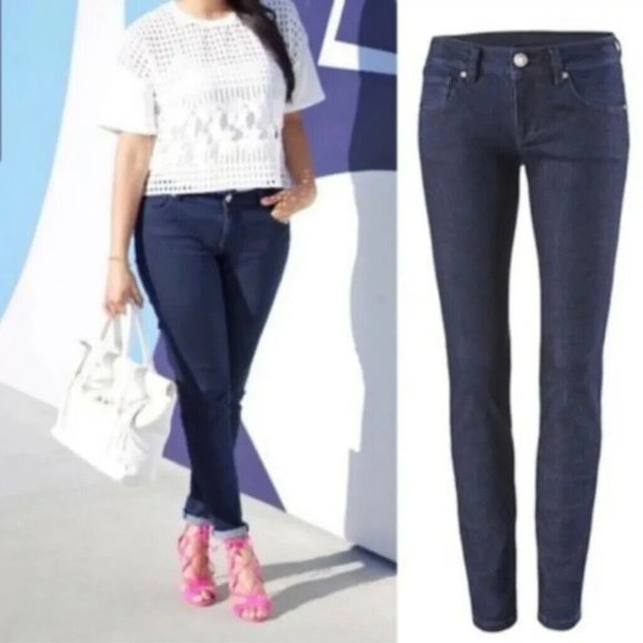 CAbi Denim - *Cabi Dark Wash Skinny Jeans Womens Size 8 Stretch Soft Casual Denim Pant #3040